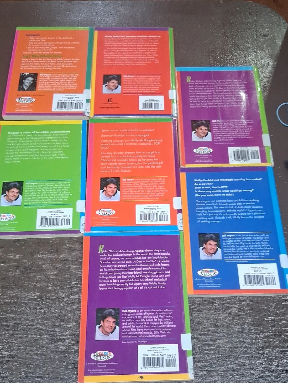 The Incredible Worlds of Wally McDoogle children's series by‎ author Bill Myers
